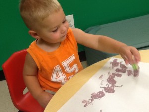 Honey Tree Toddler Painting